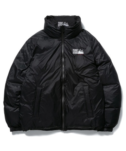 （美品）FIRST DOWN ダウンジャケット Mサイズ FIRST DOWN（ファーストダウン） ダウンジャケット M ブルー メンズ