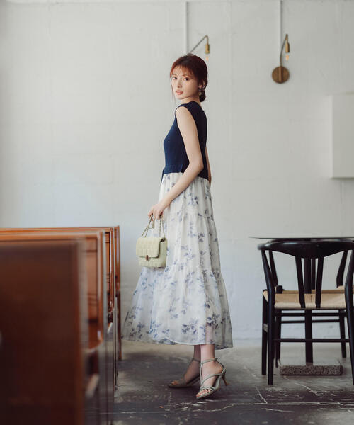 PROPORTION BODY DRESSING ワンピース ニットドッキング
