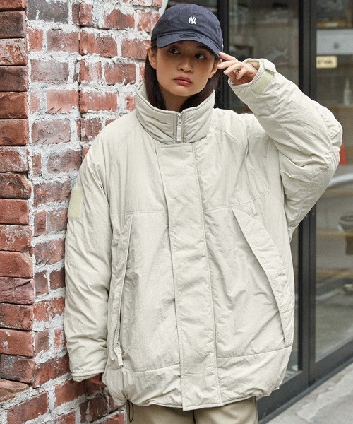 「MONO-MART」 ブルゾン L オリーブ レディース_画像6