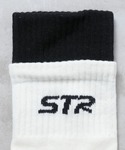 靴下 Jacquard STR logo W ...の詳細画像4