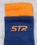 靴下 Jacquard STR logo W ...の詳細画像5