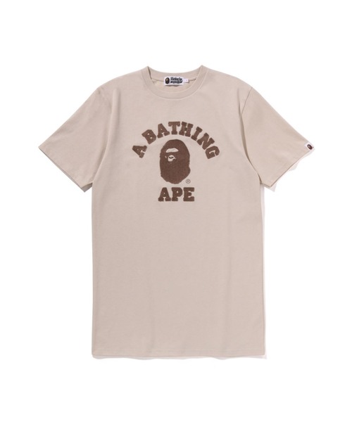 ワンピース EMBROIDERY COLLEGE TEE DRESSの画像