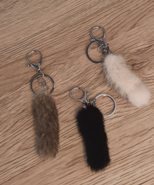 VIBGYOR Women キーホルダー 「urge select」しっぽ デザイン