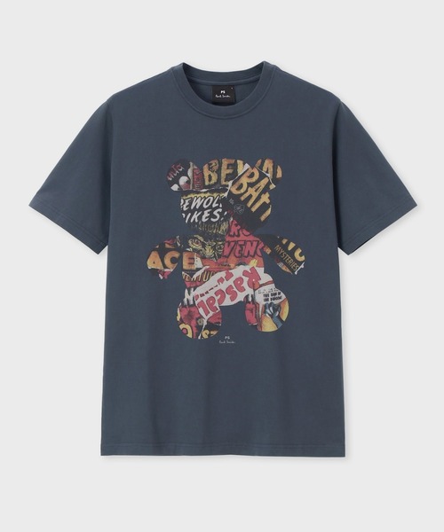 【国内発送☆すぐ届く】Paul Smith \"Collaged Bear\" Tシャツ Paul Smith｜