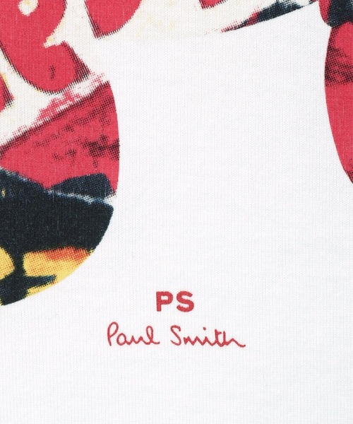 すぐ届く【Paul Smith】\"Collaged Bear\" Tシャツ すぐ届く【Paul Smith】