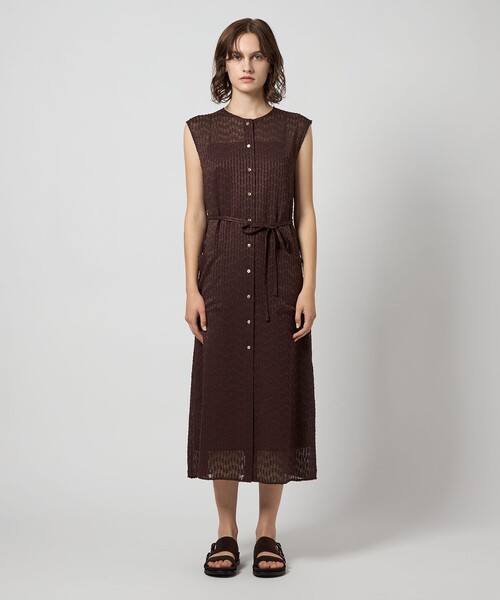 STEVEN ALAN ワンピース 「Steven Alan」シフォン ジャガード