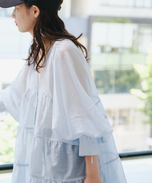 Kastane 「Kastane」 長袖チュニック FREE ライトグレー