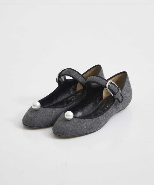 今季　pippichic ピッピシックchu chu pearlフラットバレエ 一部別注】＜PIPPICHIC＞CHUCHU F/PRL バレエシューズ