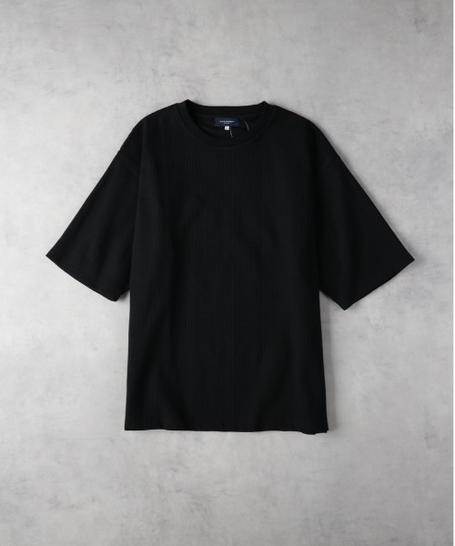 BACK NUMBER tシャツ 「BACK NUMBER」ワッフルクルーネック半袖T