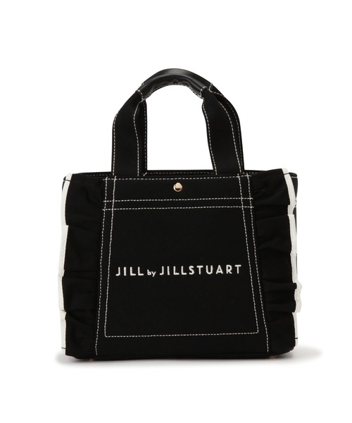 JILL by JILL STUART ブラックトートバッグ JILL by STUART 「JILL STUART」 トートバッグ FREE ブラック