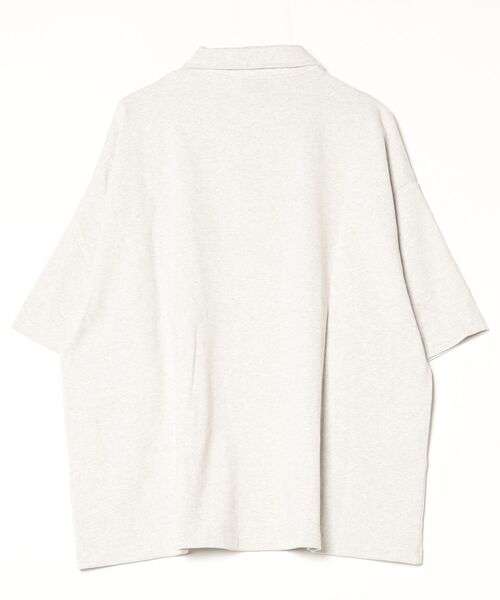 「FREAK'S STORE」 半袖ポロシャツ L グレー メンズ