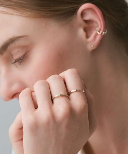 agete（アガット） 指輪 リング 「魚座」K5リング レディース