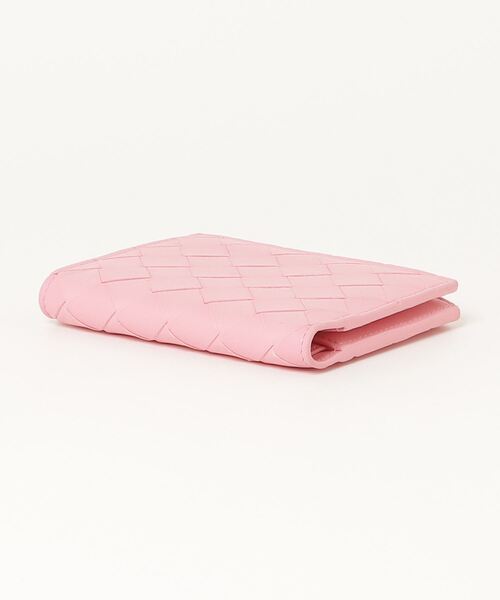 新品未使用　Bottega Veneta パープルピンク レザー 長財布 逆輸入 国内即発【BOTTEGA VENETA/ボッテガヴェネタ】ZIP長財布