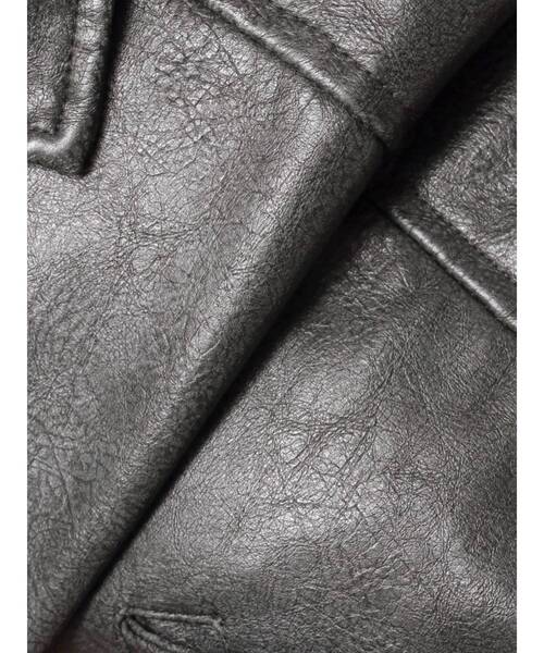 EMODA（エモダ） ブルゾン アウター ヴィンテージフェイクレザー