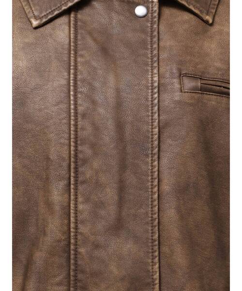 EMODA（エモダ） ブルゾン アウター ヴィンテージフェイクレザー