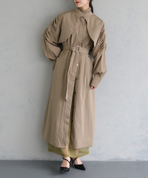 「&g'aime」 コート FREE ベージュ レディース_画像7