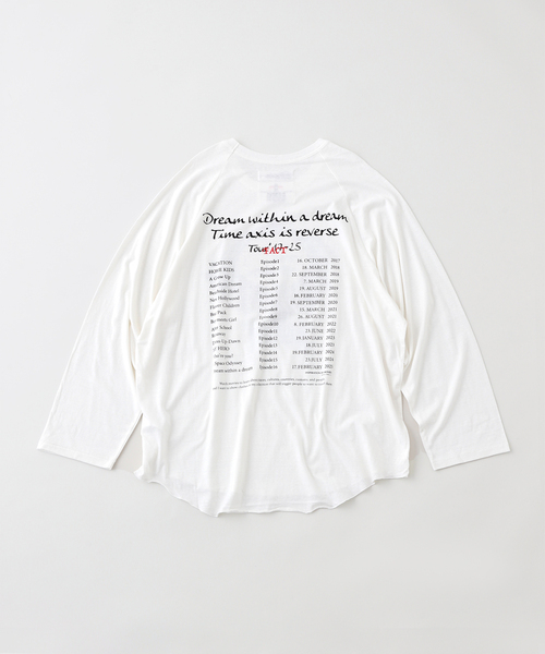 【国内買付】DAIRIKU THE BAT ツアー ロゴ ラグランTシャツ DAIRIKU tシャツ / ダイリク ”THE BAT” Tour Raglan Tee メンズ