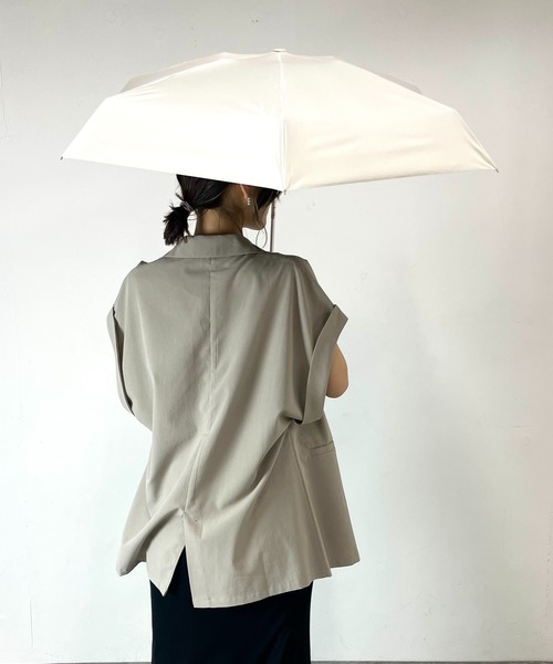 新品　our　グレー　完全遮光100％折りたたみ傘 UVO 折りたたみ傘 完全遮光100% 最強の日傘「UVO（ウーボ）」 5