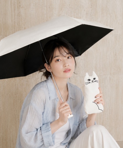 完全遮光 日傘 折りたたみ傘 折り畳み 軽量 晴雨兼用 「完全遮光100