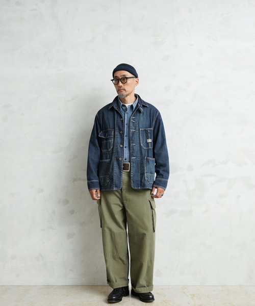 WAIPER/USNAVYカバーオール WAIPER.inc カバーオール ALMW by WAIPER WILA-DECA 8oz