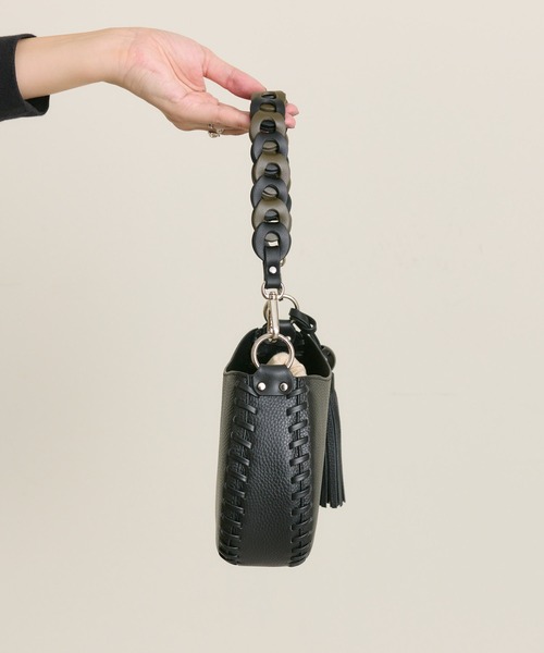 ear PAPILLONNER（イア パピヨネ） ショルダーバッグ FREE オレンジ