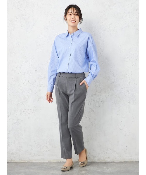 スラックス パンツ 「WALKPLUS」 T/Rトロタックテーパードパンツ