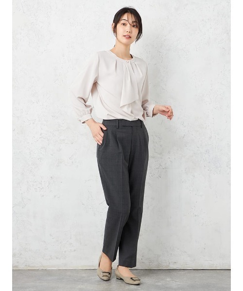スラックス パンツ 「WALKPLUS」 T/Rトロタックテーパードパンツ