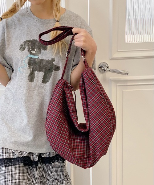 gossip!ロサンゼルス ショルダーバッグ バッグ Y2K チェック柄