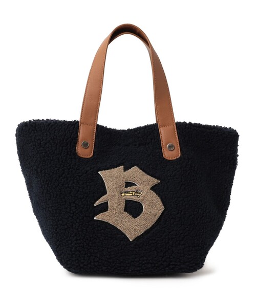 BEAMS GOLF（ビームス ゴルフ） トートバッグ ワッペンロゴ ボア