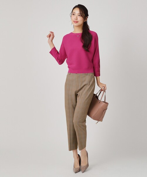 COUP DE CHANCE（クードシャンス） パンツ 「手洗い可／日本製