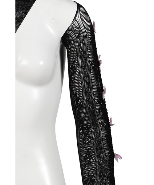 NODRESS（ノードレス） NODRESS PURPLE VELVETS BOW BLACK LACE