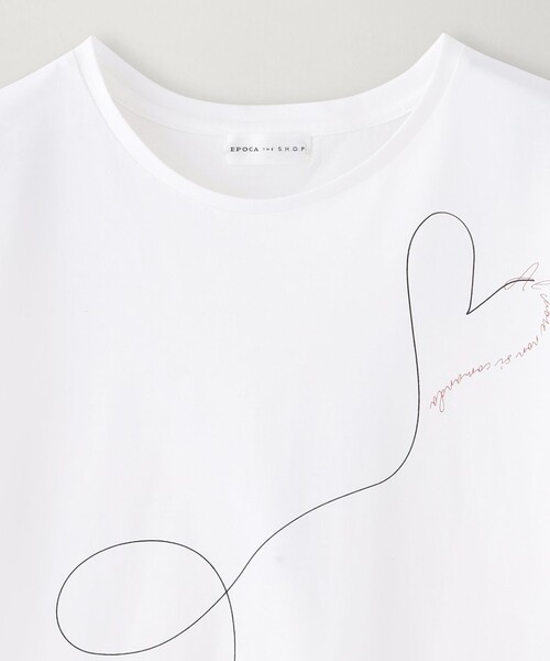「EPOCA THE SHOP」 半袖Tシャツ 38 ブラック レディース_画像6