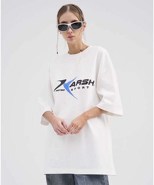 「HARSH AND CRUEL」 半袖Tシャツ X-LARGE ブラック メンズ_画像4
