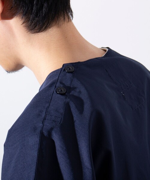 「TAION」 半袖シャツ M ブラウン メンズ_画像6