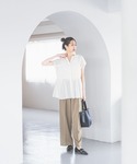 「GLOBAL WORK」 半袖チュニック L...の詳細画像1