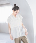 「GLOBAL WORK」 半袖チュニック L...の詳細画像5