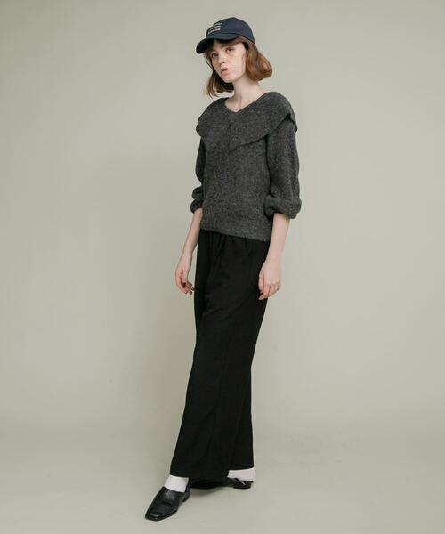 URBAN RESEARCH Sonny Label ニット セーター 「WEB限定」フリルカラー