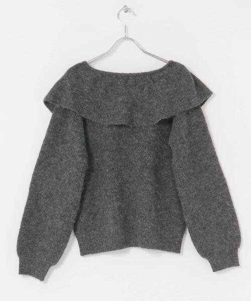 URBAN RESEARCH Sonny Label ニット セーター 「WEB限定」フリルカラー
