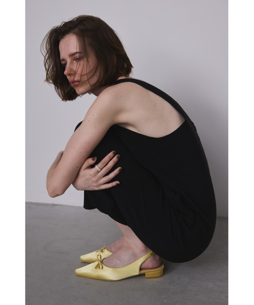 「un/neu」 フラットサンダル LARGE ブラック レディース_画像9
