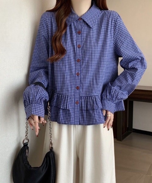 美品 芽風 26SS フード付きブラウス 変形デザイン Beststore（ベスト 