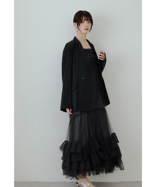 niana ジャケットセット チュールキャミドレス 2点セット niana（ニアナ） パーティードレス ドレス : ZOZOTOWN Yahoo!店 - 通販