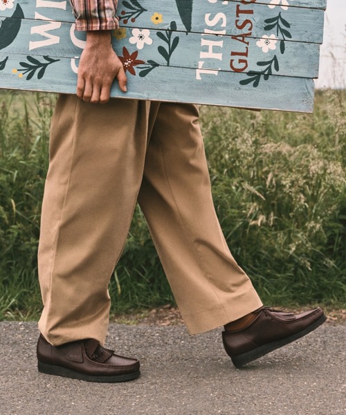 Clarks（クラークス） デッキシューズ WALLABEE 26182787 メンズ