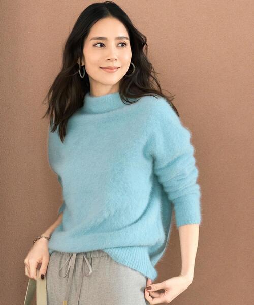 UNTITLED（アンタイトル） ニット セーター 「大人な品格/ふわふわ