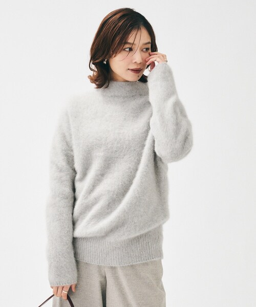 UNTITLED（アンタイトル） ニット セーター 「大人な品格/ふわふわ