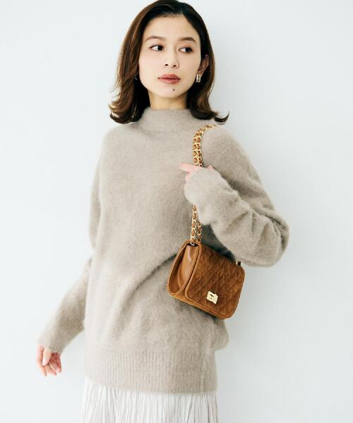 UNTITLED（アンタイトル） ニット セーター 「大人な品格/ふわふわ