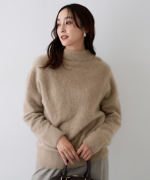 UNTITLED（アンタイトル） ニット セーター 「大人な品格/ふわふわ