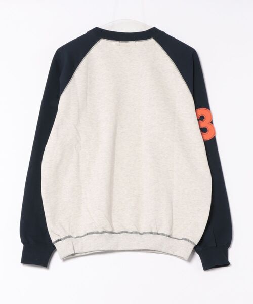 TINA：JOJUN（ティーナジョジュン） トレーナー スウェット バイカラー