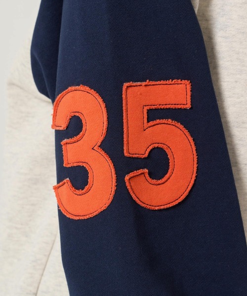 TINA：JOJUN（ティーナジョジュン） トレーナー スウェット バイカラー