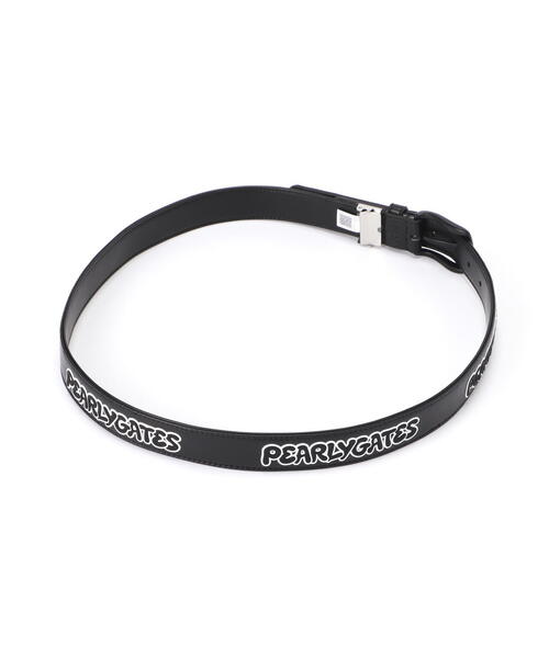 PEARLY GATES（パーリーゲイツ） ベルト 「PEARLY GATES」ぷっくりロゴ