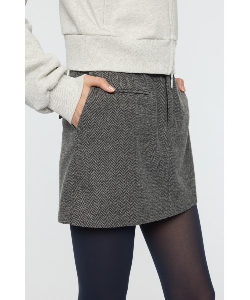MOUSSY（マウジー） スカート CENTER PRESSED ミニスカート : ZOZOTOWN